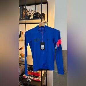 NWT Rapha RCC Pro Team Long Sleeve Midweight Jersey Men's Small Blue Pink
